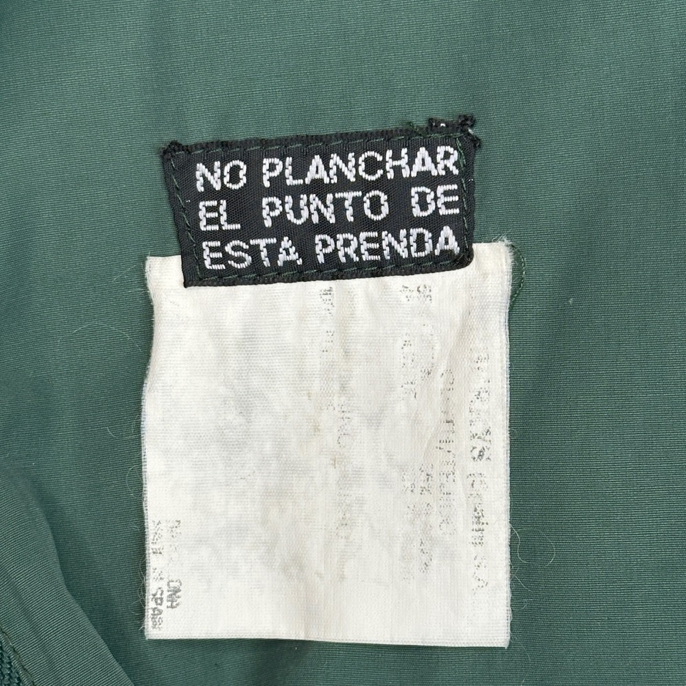 Vintage Burberrys Harrington Bomber Jacket Green Striped Trim Made in Spain - Picture 4 of 16